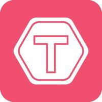 Junction Vector Icon Design
