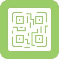 QR Code Vector Icon Design