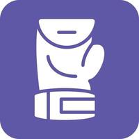 Boxing Gloves Vector Icon Design