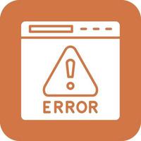 Error Icon Vetor Style vector