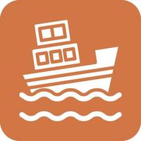 Boat Sink Vector Icon Design