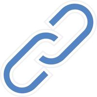 Link Vector Icon Design