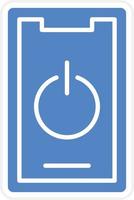 Mobile Power Vector Icon Design