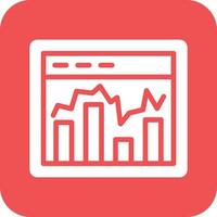 Web Analytics Vector Icon Design