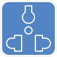 Socket Vector Icon Design