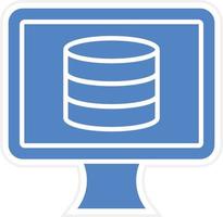 Database Vector Icon Design