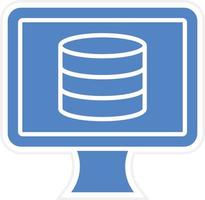 Database Vector Icon Design