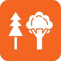 Forest Icon Vetor Style vector