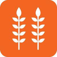 Wheat Plantation Vector Icon Design