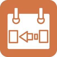 Yesterday Icon Vetor Style vector