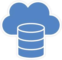 Cloud Data Vector Icon Design
