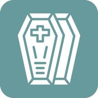 Coffin Icon Vetor Style vector
