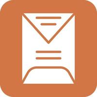 Long Envelope Vector Icon Design