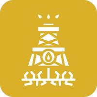 Fracking Icon Vetor Style vector
