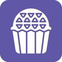 Muffin Icon Vetor Style vector