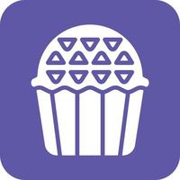 Muffin Icon Vetor Style vector