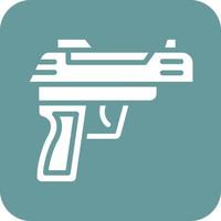 Army Gun Icon Vetor Style vector