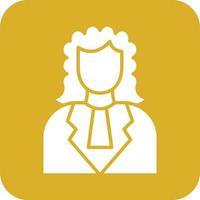 Judge Icon Vetor Style vector