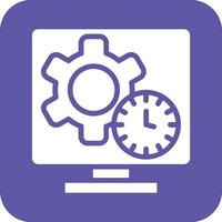 Monitor Vector Icon Design