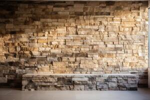 A fascinating snapshot of a natural stone clad wall photo