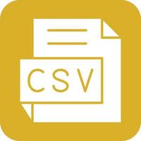 CSV Vector Icon Design