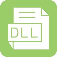 dll vector icono diseño