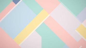 Abstract geometric background. Minimalistic design. Pastel colors. photo