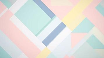 Abstract geometric background. Minimalistic design. Pastel colors. photo