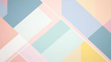 Abstract geometric background. Minimalistic design. Pastel colors. photo