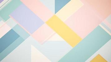 Abstract geometric background. Minimalistic design. Pastel colors. photo