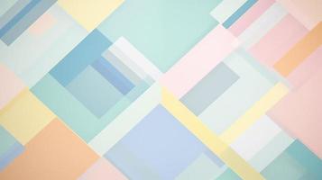 Abstract geometric background. Minimalistic design. Pastel colors. photo