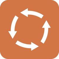 Rotation Vector Icon Design