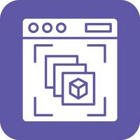 Depth Perception Vector Icon Design