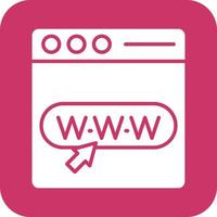 Webpage Icon Vetor Style vector