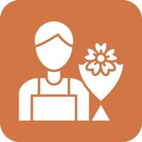 Florist Vector Icon Design