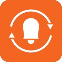 Alarm Repeat Vector Icon Design