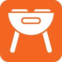 BBQ Vector Icon Design