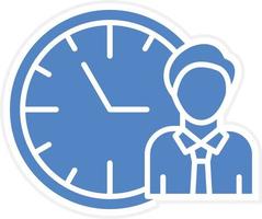 Working Hours Vector Icon Design