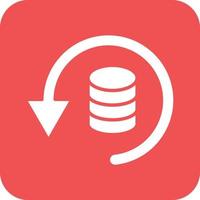 Data Backup Vector Icon Design