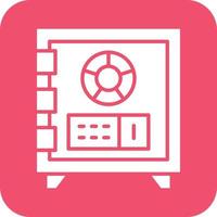 Safe Box Vector Icon Design