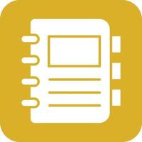 Notebook Vector Icon Design