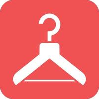 Coat Hanger Icon Vetor Style vector