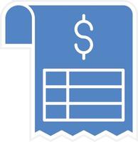 Invoice Vector Icon Design