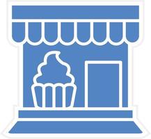 Bakery Shop Vector Icon Design