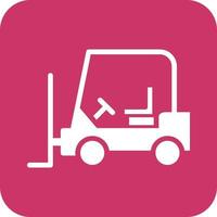 Forklift Vector Icon Design