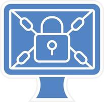 Ransomware Vector Icon Design