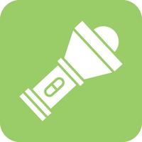 Flashlight Vector Icon Design