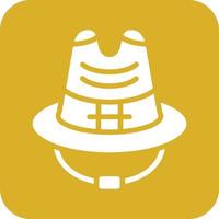 Cowboy Hat Vector Icon Design
