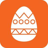 Easter Egg Vector Icon Design