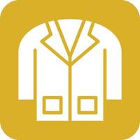 Lab Coat Vector Icon Design